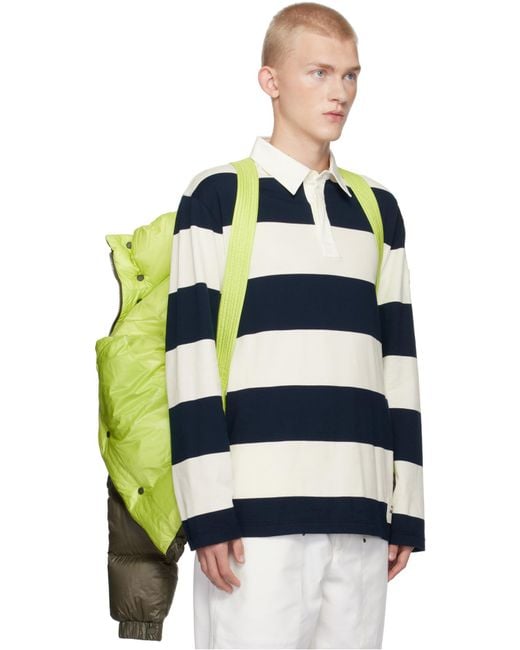 Moncler Green High Neck Padded Jacket for men