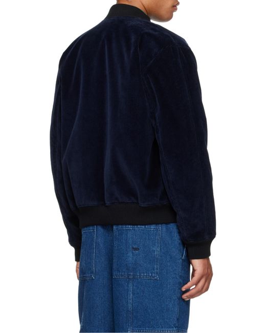 Maison Kitsuné Blue Jacket for men