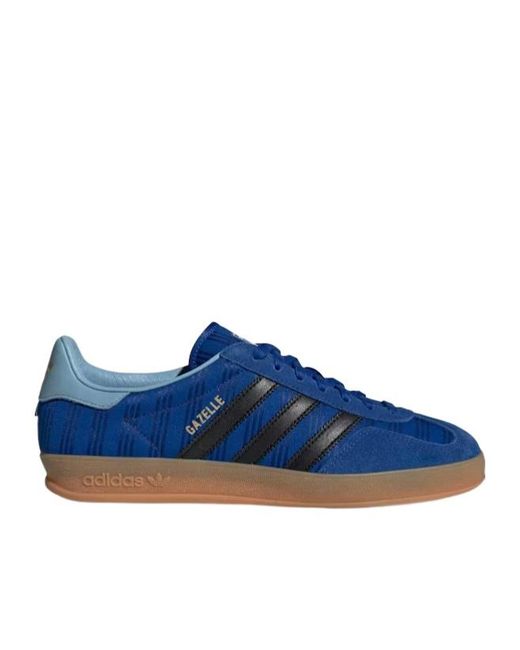 Adidas Blue Gazelle Indoor Shoes for men