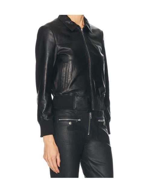 R13 Black Leather Jacket