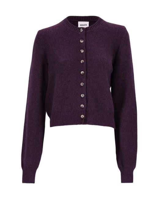 Khaite Blue Long-Sleeved Sweater