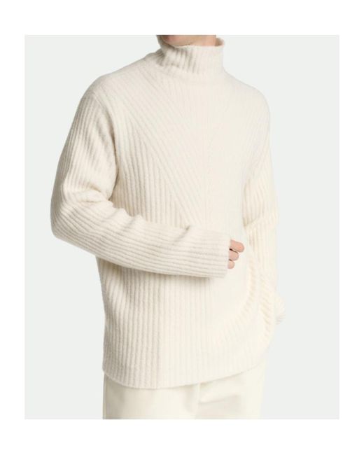 Malo White High Neck for men