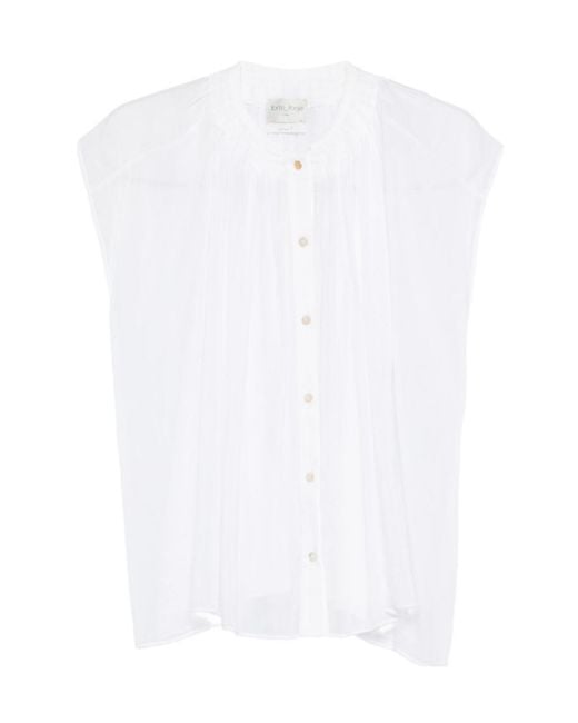 Forte_forte White Buttoned Shirt