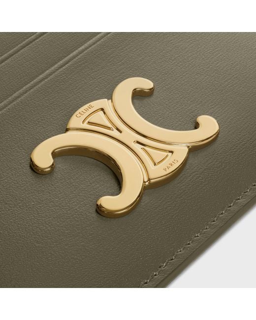 Céline Multicolor Card Holder Triomphe