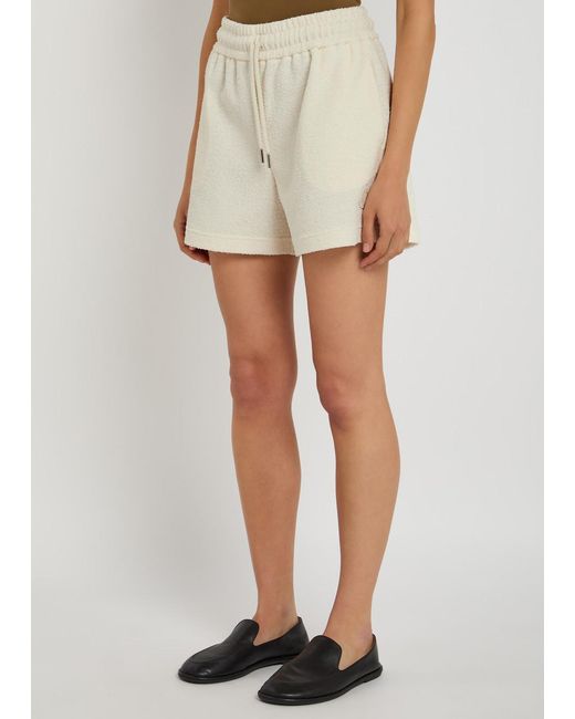 Moncler Natural Terry Shorts
