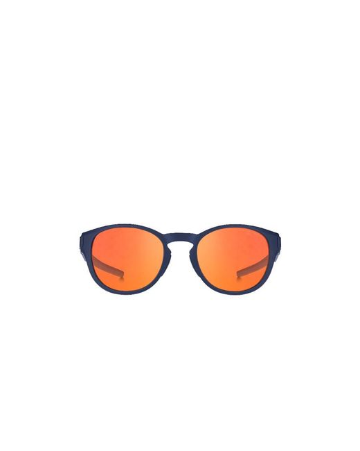 Tommy Hilfiger Orange Round Shield Sunglasses for men