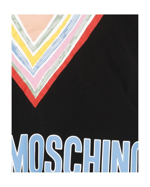 Moschino Black Logo Short-Sleeved T-Shirt