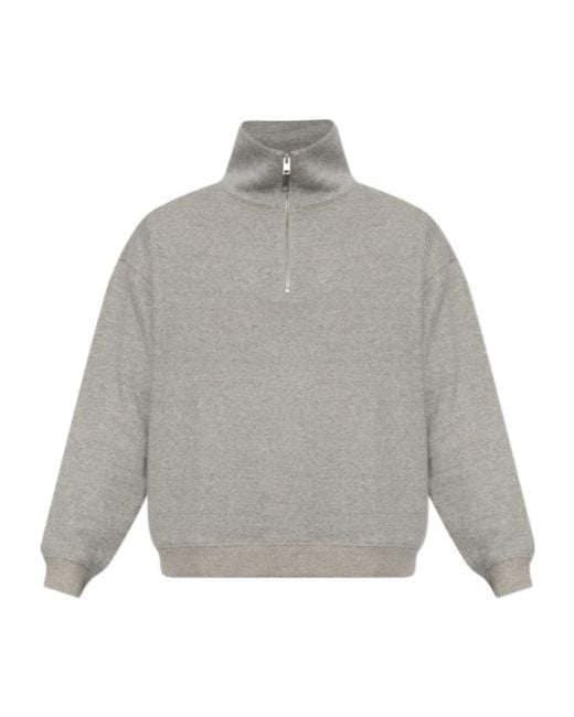 FRAME Gray Long-Sleeved Sweatshirt for men