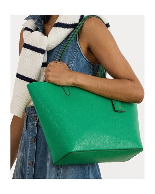 Ralph Lauren Green Reversible Tote Bag