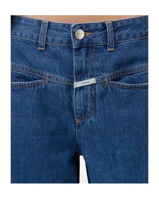 Closed Blue Tori-X Wide-Leg Jeans