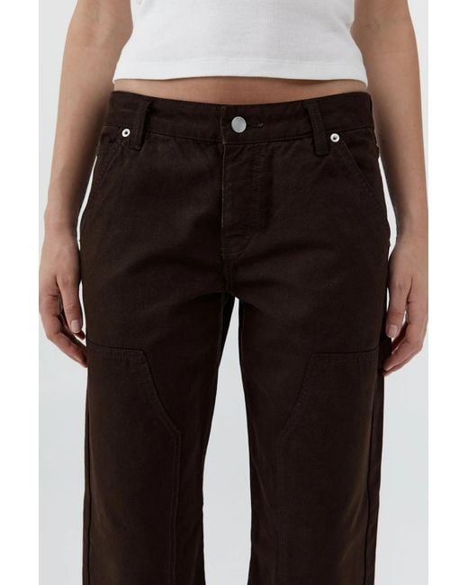 St. Agni Brown Belt Loop Jeans