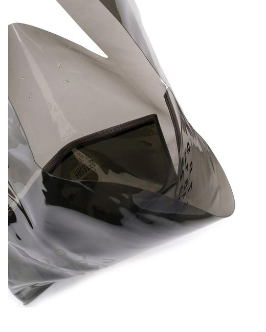 Maison Margiela Gray Numbers Shopper Tote Bag for men