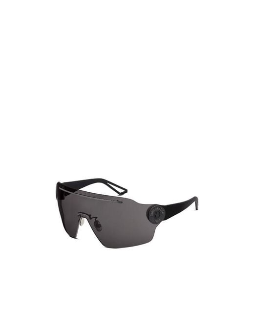 Dior Gray Eyewear Mask-Frame Sunglasses