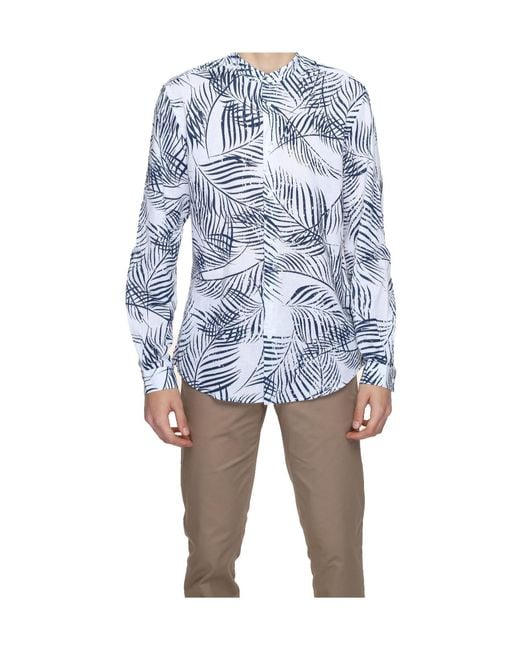Antony Morato Blue Long-Sleeved Shirt for men