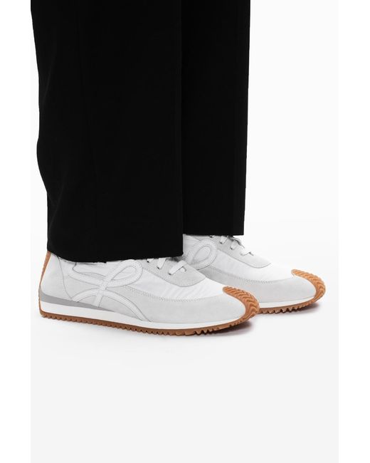 Loewe White Flow Runner Low-Top Sneakers for men