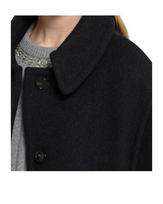 Gucci Black Wool Batavia Coat