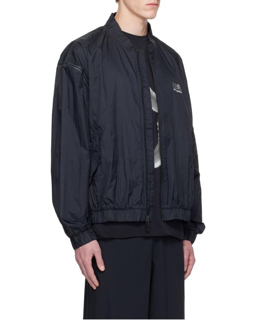 MM6 MAISON MARGIELA X SALOMON Black Waterproof Jacket for men