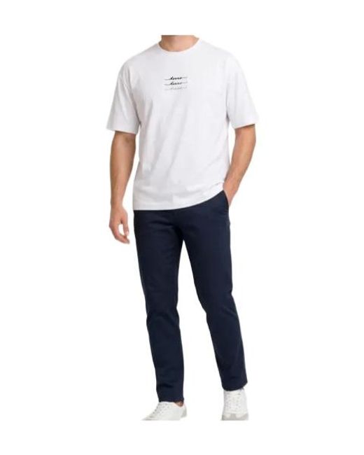 Herno White Logo-Print Crew-Neck T-Shirt for men