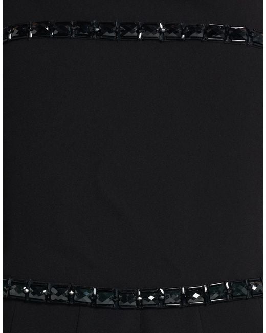 Max Mara Black Solid Jumpsuits