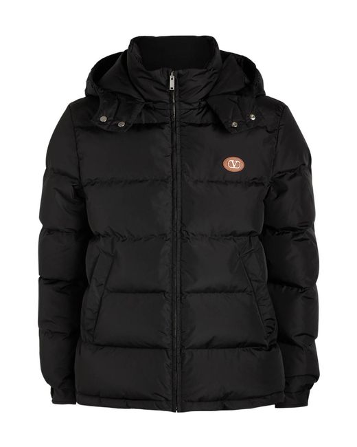 Valentino Black Padded Shell Jacket for men