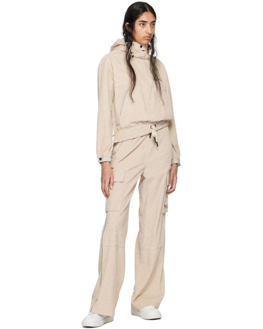 Moncler Natural Grenoble Corduroy Jogging Trousers