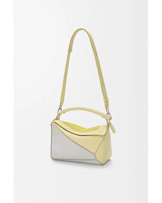 Loewe Metallic Small Puzzle Bag