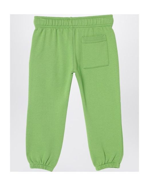 Acne Green Logo Pants
