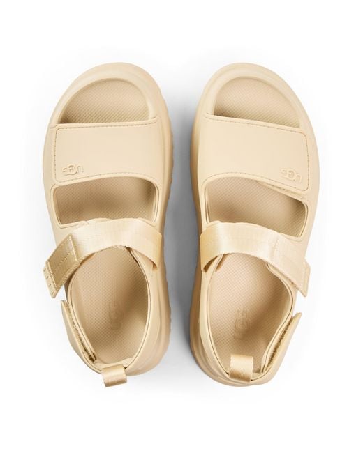 Ugg Natural Logo Detail Sandals
