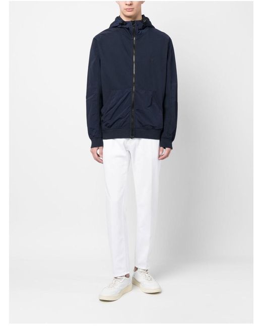 Dondup White Logo Jeans for men