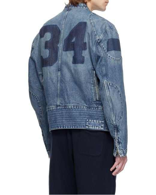 Ambush Blue Rider Denim Jacket for men