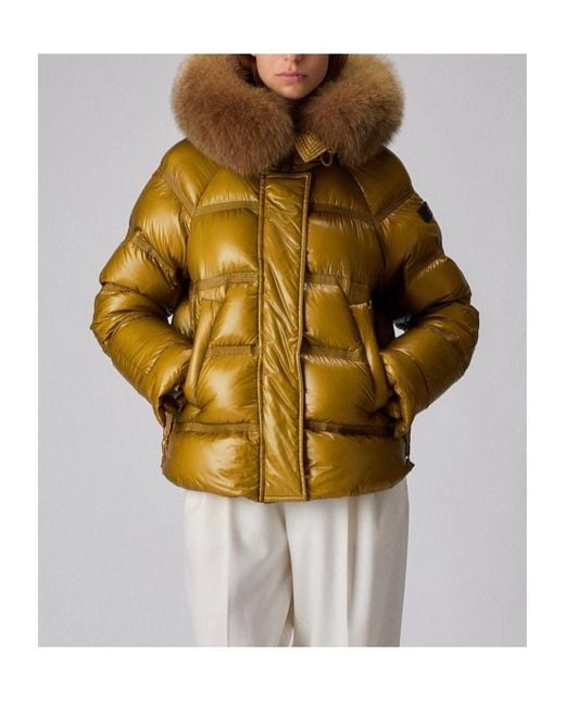 Peuterey Yellow Short Down Jacket