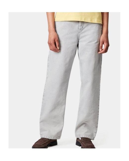 Carhartt Gray W' Pierce Straight Leg Pants