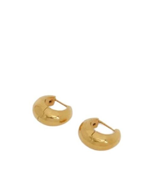 Jil Sander Metallic Earrings