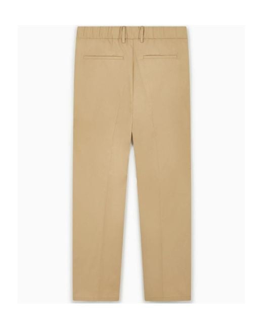 Jil Sander Natural Elasticated Trousers for men