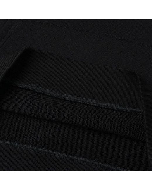 Burberry Black Logo Cotton Hoodie