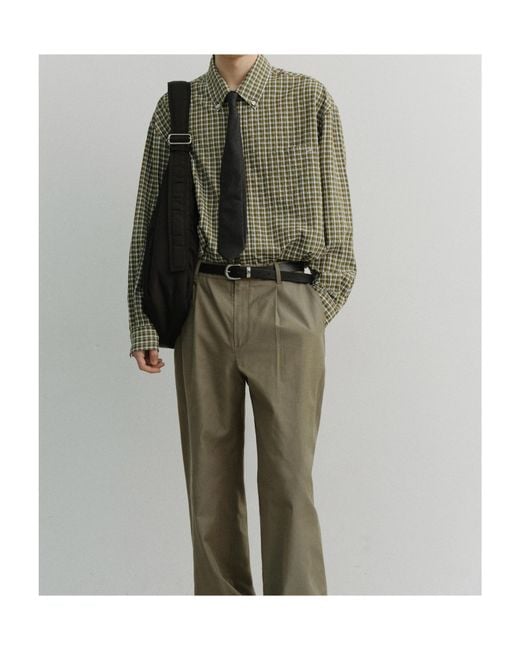 DUNST Gray Long-Sleeved Shirt for men
