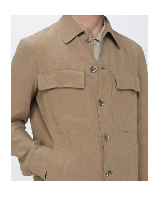 Barena Natural Patch-Pocket Jacket for men