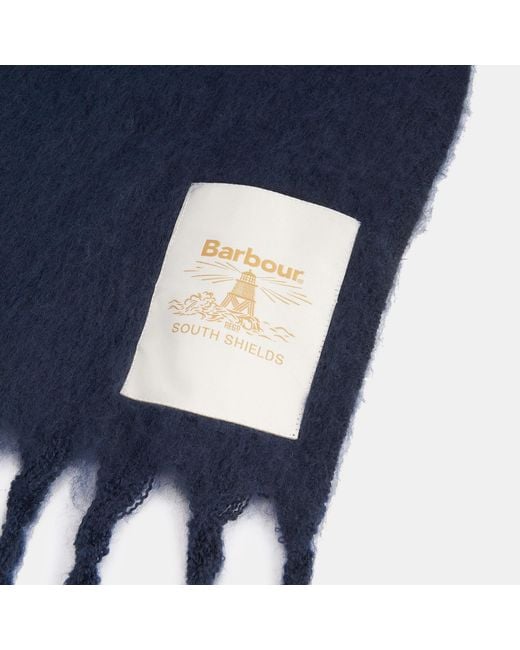 Barbour Blue Ellison Scarf