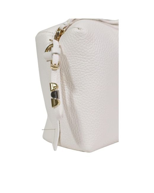 Coccinelle Gray Small Nory Shoulder Bag