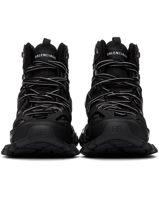Balenciaga Black Track Hike Sneakers