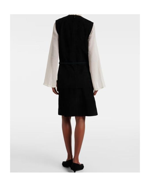 Totême  Black Zipper Skirt