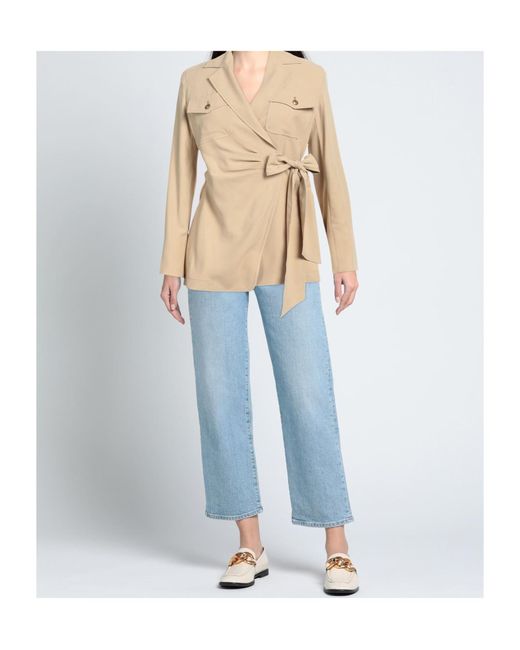 Max Mara Natural Bow Top
