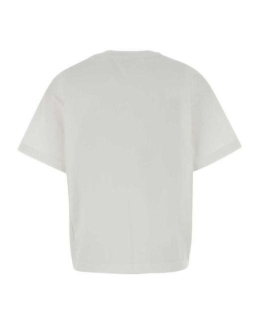 Bottega Veneta White Short-Sleeved T-Shirt