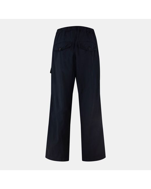 Dries Van Noten Blue Pannoch Trousers for men