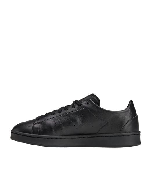 Y-3 Black Stan Smith Low-Top Sneakers for men