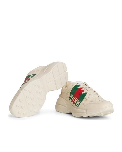 Gucci Natural Rython Sneakers for men