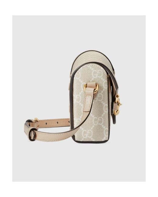 Gucci Natural Horsebit 1955 Mini Bag