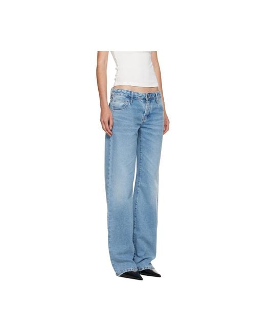 St. Agni Blue Faded Five-Pocket Jeans Pants