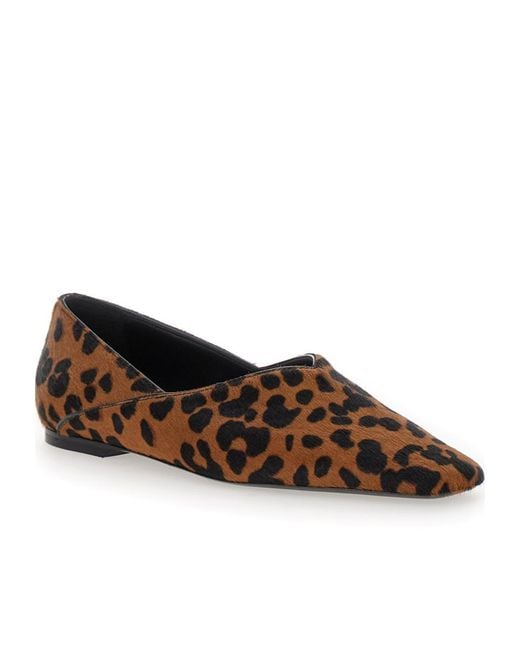 Totême Brown Totême The Everyday Flat Slip-On Shoes