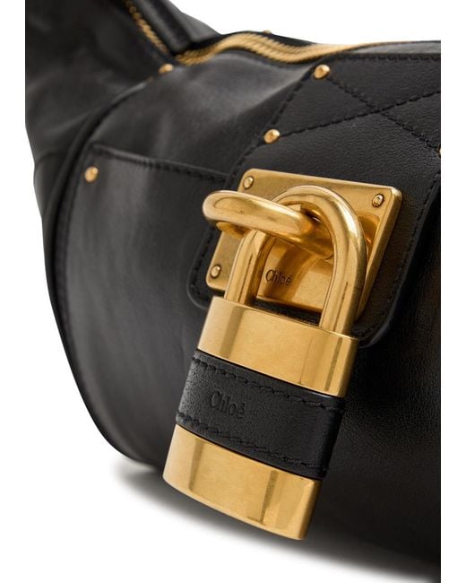 Chloé Black Classic Leather Shoulder Bag